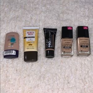 foundations + bb creams